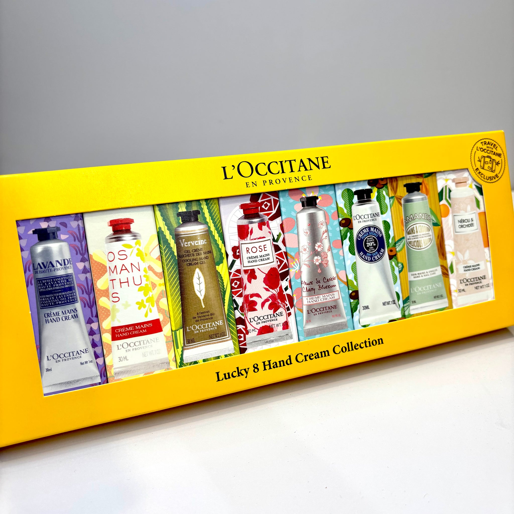 L’Occitane Lucky 8 Hand Cream Collection 30ml (8pcs)