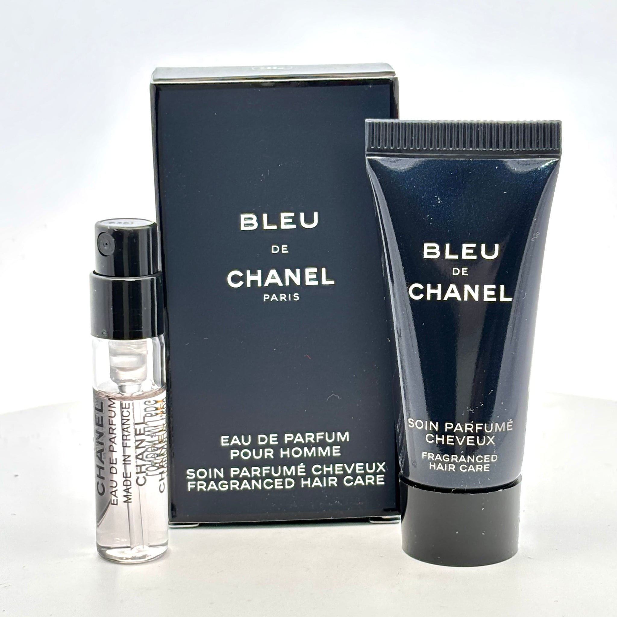 Chanel De Bleu Set Travel Vial EDP 1.5ml | Hair Care 5ml