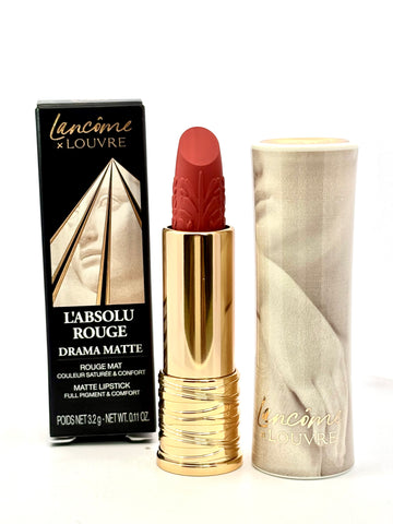 Lancome x Louvre L’absolu Rouge Drama Matte Lipstick 3.2g (Celestial Rose 105)