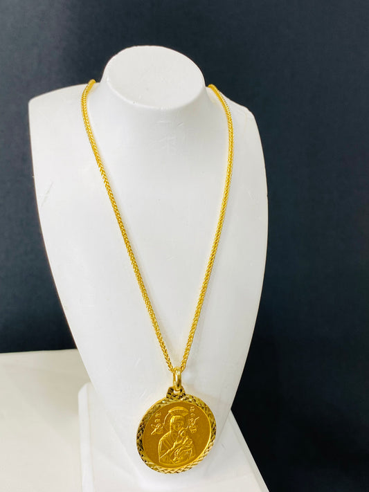 Necklace 18k Saudi Gold 18" / 5.15g #ALBUM190