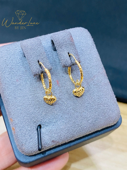 Earrings 18k Saudi Gold #ALBUM14