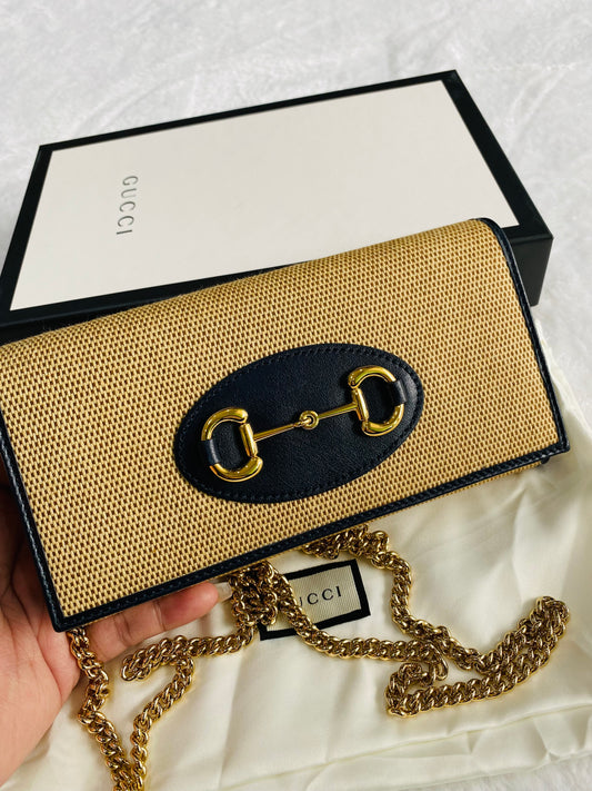 Gucci Wallet on Chain (BRAND NEW)