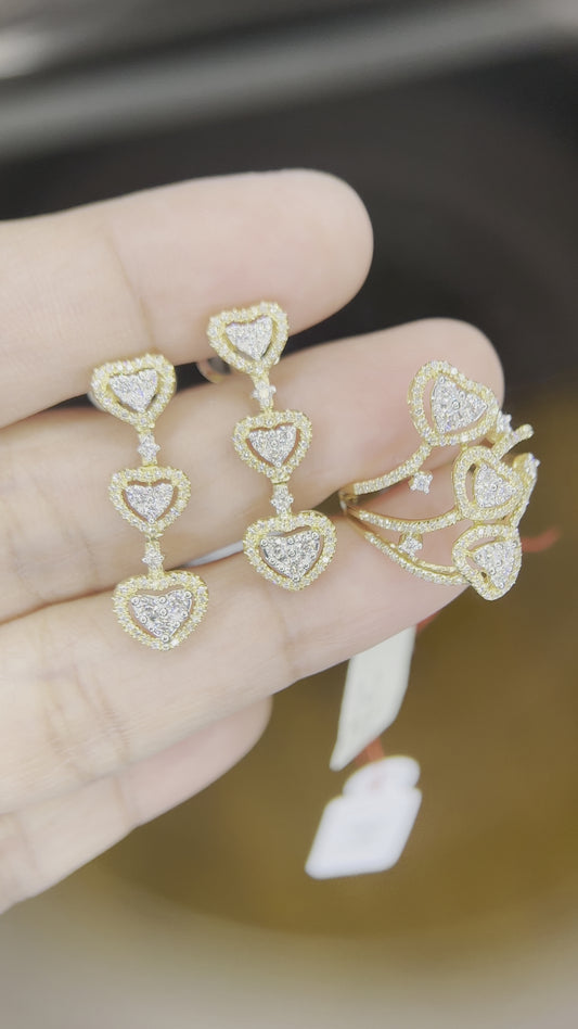 HK Setting DIAMOND Terno 14k Gold
