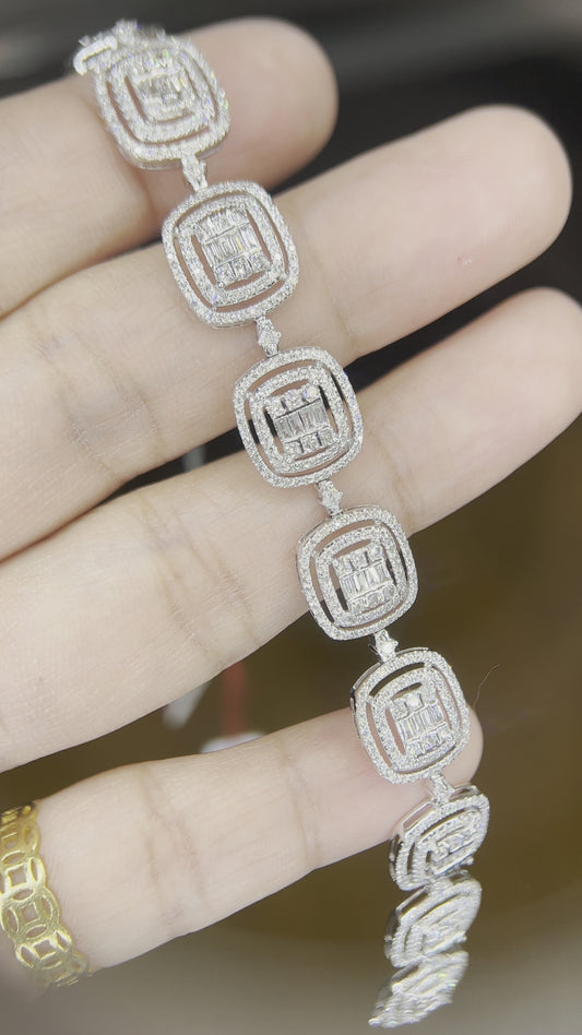 HK Setting DIAMOND Bracelet 14k Gold