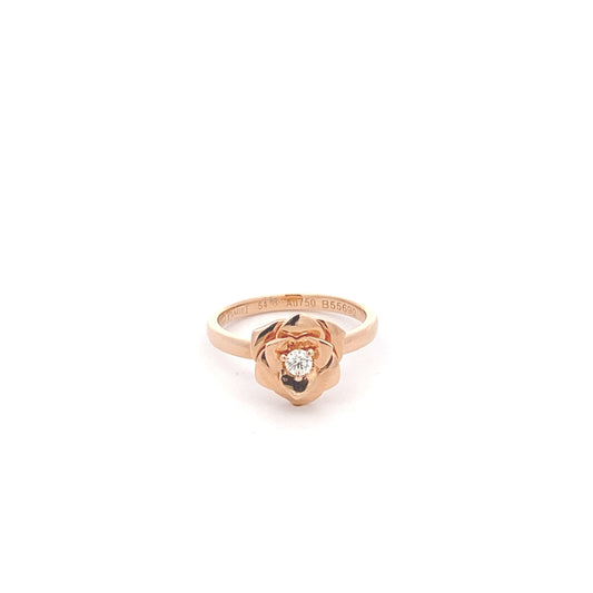 HK Setting DIAMOND Ring w/ Serial 18k Rosegold #MS