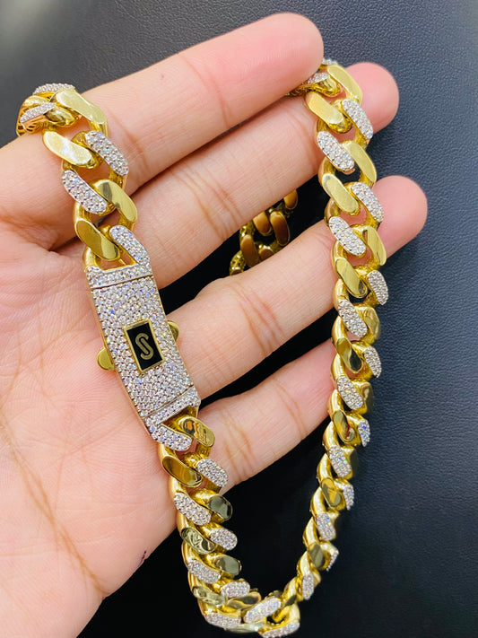 Neckace 18k Saudi Gold 16